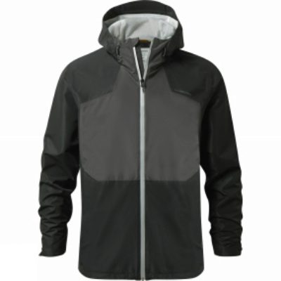 Craghoppers Mens Apex Jacket Black/Black Pepper